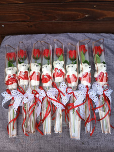 Maci szappanrózsával 